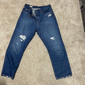 BN 501 Crop Levis jeans